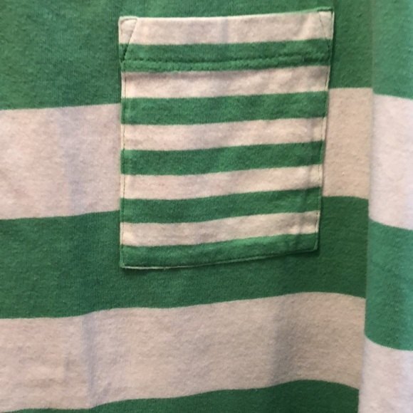 Andrea jovine medium tank top green and white stripped with pocket - Picture 4 of 4
